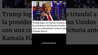 Donald trump será president por segunda vez [upl. by Enohpets183]