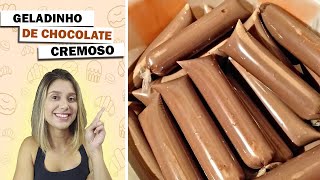 GELADINHO DE CHOCOLATE CREMOSO RÁPIDO E FÁCIL  FAÇA PARA VENDER [upl. by Kano]