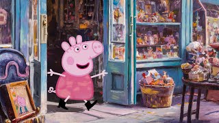 Peppa Pig Goes To The Charity Shop ❤😉 Adventures With Peppa Pig [upl. by Trebbor810]