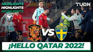 HIGHLIGHTS  España 10 Suecia  UEFA European Qualifiers 2021  TUDN [upl. by Jorgenson]