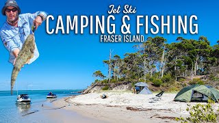 Fraser Island Jet Ski Camping and Fishing Trip  Fish Pro  Kawasaki [upl. by Siravat]