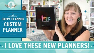 New Happy Planner Custom Planner Unboxing amp Setup  I Love These Custom Planners [upl. by Neeluj]