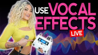 Best Vocal Effects Pedal for Live Performance  Demo and Tutorial in 2021 [upl. by Atniuqal439]