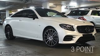 2017 MercedesBenz EClass Coupé First Look [upl. by Anama]