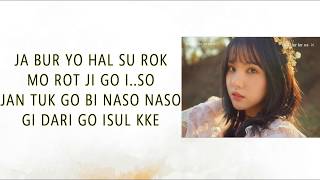 GFRIEND여자친구  해야 SUNRISE EASY LYRICS [upl. by Yecram149]