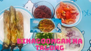 Binagoongang talong  Panlasang Pinoy  My Own recipe  MarichuVlog [upl. by Lered]