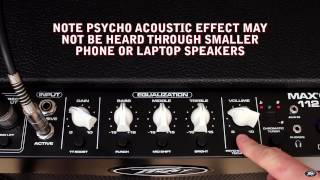 Peavey Max 112 Bass Amplifier demo [upl. by Braunstein]