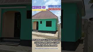 NYUMBA INAUZWA IPO MJINI CHANIKA STAND MILIONI 35  WILAYA YA ILALA DAR ES SALAAM  0717943807 [upl. by Nitsreik]