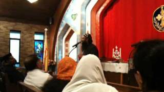 His Grace Alexios Mar Eusebius first speech at St Gregorios Malankara Orthodox Church Bellwood IL [upl. by Cir]