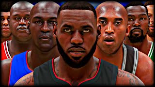 I Put Every NBA Player EVER into ONE DRAFT… the greatest simulation EVER [upl. by Franklin]