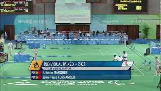 Boccia Individual Mixed BC1 Gold Medal Match  Beijing 2008 ParalympicGames [upl. by Nevi440]