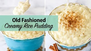 Creamy Rice Pudding [upl. by Ludie916]