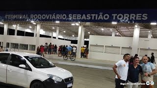 Novo Terminal Rodoviário de Caicó foi entregue à população na noite desta segunda 29 [upl. by Haymes]