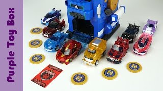 와치카 슈팅세트 장난감 파워배틀 와치카 시즌2 Watch Car Mini Car Shooting Playset [upl. by Burra]