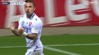 Tomas Suslov Goal Today  Estonia vs Slovakia 01 Goals Results and Extended highlights [upl. by Adnilahs828]