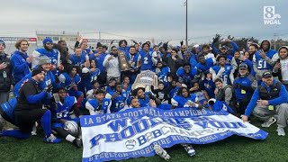 SteelHigh wins second straight state football title [upl. by Harahs]