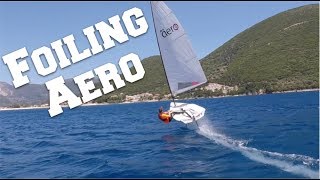 Foiling RS Aero at Wildwind [upl. by Roman]