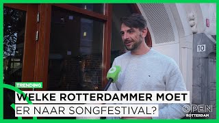 Welke Rotterdammer moet Nederland vertegenwoordigen op Eurovisie Songfestival  TRENDING [upl. by Karole]