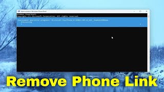 How To Remove or Uninstall Phone Link In Windows 1110 Guide [upl. by Noroj]