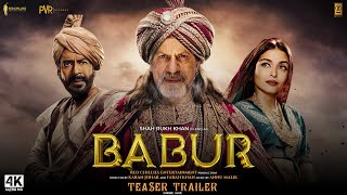 Babur  The Mughal Emperor  Trailer  Shah Rukh Khan Ajay Devgan Suhana Khan  Tseries IMAX 3D [upl. by Anama782]