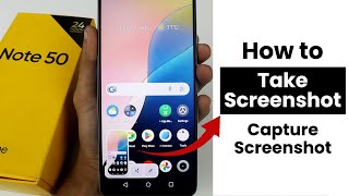 How to Take Screenshot In Realme Note 50  Capture Screenshot [upl. by Ann-Marie]