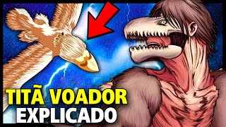 O TITÃ VOADOR DE FALCO GRICE EXPLICADO  Titã Híbrido  Shingeki No Kyojin [upl. by Dnallor]