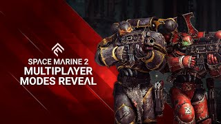 Space Marine 2  Multiplayer Modes Reveal Trailer [upl. by Arnst]