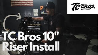 TC Bros Riser Install on my HD Low Rider S [upl. by Sundin]