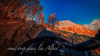 roadtrip moto les alpes en automne [upl. by Netaf]