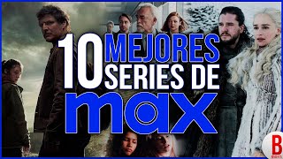 TOP 10 Mejores SERIES de MAX HBO [upl. by Dnalrag360]