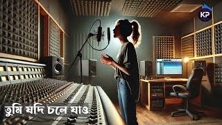 তুমি যদি চলে যাও  You leave  Bangla Music Video 2024 [upl. by Nyladnek]