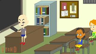 Classic Caillou misbehaves in classGrounded [upl. by Kolva]