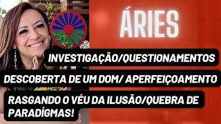 ÁRIES ♈️ Investigação•Descoberta De DomAperfeiçoamento•Rasgando o Véu da IlusãoQuebra Paradigmas [upl. by Gimble]