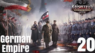 Hearts of Iron IV Kaiserreich The German Empire Part 20 The Invasion of India [upl. by Bonnibelle204]