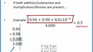 CHEMISTRY 101 Significant figures in calculations [upl. by Earahc156]