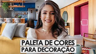 COMO ESCOLHER A PALETA DE CORES PERFEITA PARA DECORAÇÃO DA SUA CASA [upl. by Jansson]