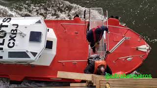 Vehicles Carrier Ship quotOPAL ACEquot Inside the ship Pilot Vessel quotSEA PILOTquot Recalada RioDeLaPlata [upl. by Naharba786]