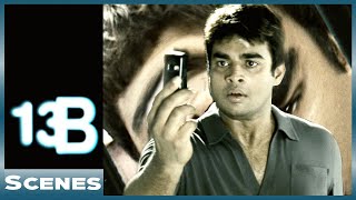 Madhavan Feels The Supernaturals Presence  13 B Movie Scenes  Madhavan  Neetu Chandra [upl. by Rebane426]