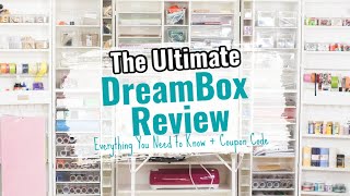 The Ultimate DreamBox Craft Storage Review  Coupon Code by Create Room 2021 [upl. by Tnecniv]