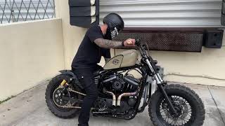 Harley Sportster 48 Start Up Sick Sound Most hated Sportster on the Internet harleydavidson [upl. by Cia]