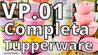 VITRINE 022024 COMPLETA TUPERWARE Família Almeida [upl. by Hgiellek]