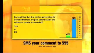 Poll Result Fees Before Exams [upl. by Doble]