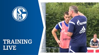 FC Schalke 04  Training LIVE [upl. by Macri336]