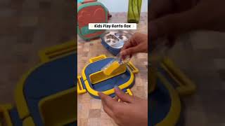 Three compartment stainless steel kids lunch box like and subscribe [upl. by Nolubez]