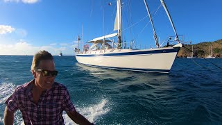 ep60  Sailing StBarthélemy  Sailing St Barts  HallbergRassy 54 Cloudy Bay – Jan 2019 [upl. by Jarvey812]