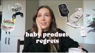 Popular Baby Products I REGRET Buying UK  Products that were a WASTE of money [upl. by Llebasi]