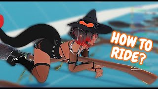 How To Ride a Broomstick like a Witch 🧹 [upl. by Row597]