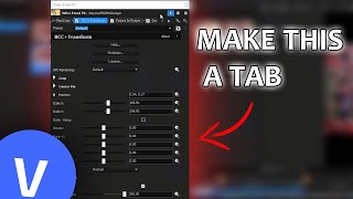 How to arrange Event FX Tab in Vegas Pro [upl. by Abell]