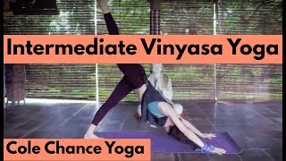 30 Minute Intermediate Vinyasa Yoga Flow  Cole Chance Yoga [upl. by Adihaj]