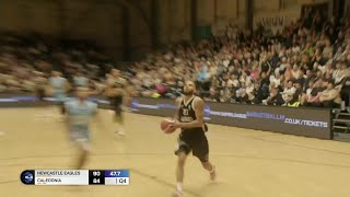 Newcastle Eagles Highlights vs Caledonia Gladiators [upl. by Naened]